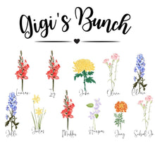 Load image into Gallery viewer, Mother's Day Garden- Custom Tshirt
