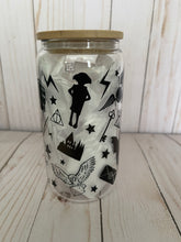 Load image into Gallery viewer, Harry Potter 16oz Glass Tumbler
