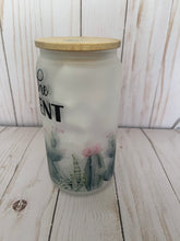 Load image into Gallery viewer, Succulent 16oz Glass Tumbler
